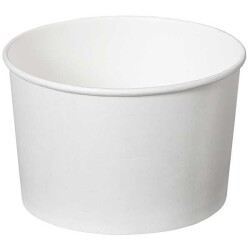 16 oz Beyaz Karton Çorba Kasesi 50'li (Kapak Hariç) - KullanatPazarı
