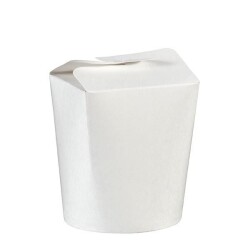 Trendpack 16 oz Beyaz Karton Noodle Kutusu - Trendpack