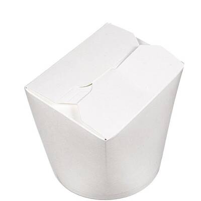 Trendpack 16 oz Beyaz Karton Noodle Kutusu Yeni Kilit - 3