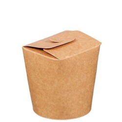 Trendpack 16 oz Kraft Karton Noodle Kutusu - Trendpack