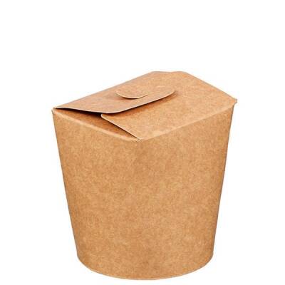 Trendpack 16 oz Kraft Karton Noodle Kutusu - 1