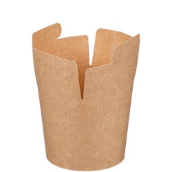 Trendpack 16 oz Kraft Karton Noodle Kutusu - 3