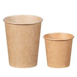 Arnes 4 oz Kraft Karton Bardak - 2