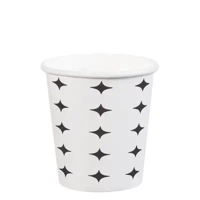 7 oz Yıldız Desen Karton Bardak - 1