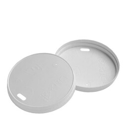 8-9-12 oz Karton Sıcak İçecek Kapağı Beyaz - KullanatPazarı