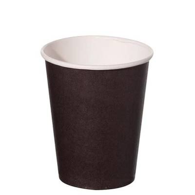 Arnes 8 oz Siyah Karton Bardak - 1