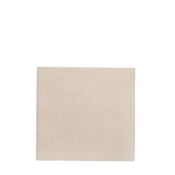 Airlaid Kumaş Dokulu Kare Krem Peçete 20x20cm - KullanatPazarı