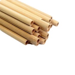 Bambu Pipet 9 mm x 20 cm - KullanatPazarı