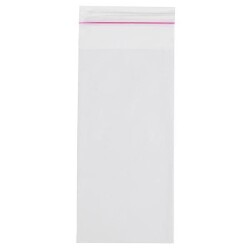Bantlı Şeffaf Jelatin (OPP) Poşet 10x20cm 1000'li - KullanatPazarı