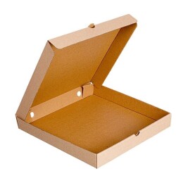 Baskısız Kraft Pizza Kutusu 30x30x4 cm - KullanatPazarı