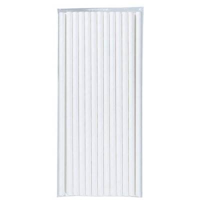 Beyaz Kağıt Pipet 6mmx19,7cm - 1