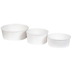 Arnes Beyaz Karton Salata Kasesi 1100 cc - 3