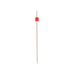 Dekoratif Küp Bambu Kürdan Kırmızı 9 cm - 2