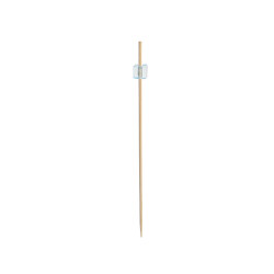 Dekoratif Küp Bambu Kürdan Mavi 9 cm - 2