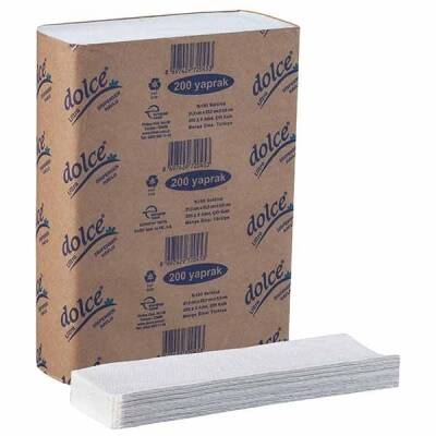 Dolce Z Katlı Dispenser Havlu ULTRA 23.5x22 cm - 1