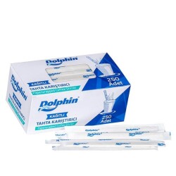 Dolphin Kağıt Sargılı Tahta Karıştırıcı 14 cm - KullanatPazarı
