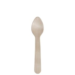 Ekolojik Tahta Dondurma Kaşığı 11 cm - KullanatPazarı