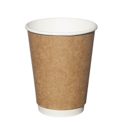 Ekonomik 14 oz Kraft Double Wall Bardak - KullanatPazarı