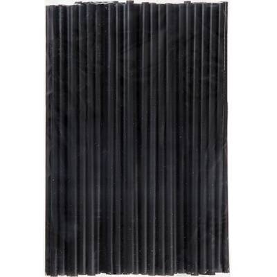 Ekonomik Siyah Frozen Pipet 22 cm 100'lü - 2