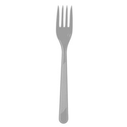 Gri Plastik Çatal - KullanatPazarı