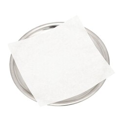 Hazır Kesilmiş Düz Beyaz Yağsız Servis Kağıdı 17x17 cm - KullanatPazarı