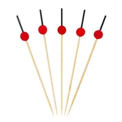 Kırmızı Davul Bambu Kürdan 12 cm - KullanatPazarı