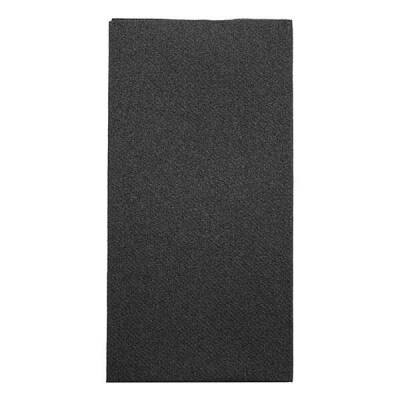 Kitap Katlama Siyah Airlaid Kumaş Dokulu Peçete 33x33cm - 4