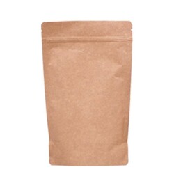 Kraft Alüminyum Kilitli Doypack 16x27x8 cm - 500 gr - KullanatPazarı