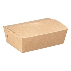 Kraft Karton Gıda Kutusu Orta 11,5x18x6,3 cm - KullanatPazarı