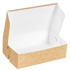 Kraft Karton Kuru Pasta Kutusu 500gr 20x13x6 cm - KullanatPazarı