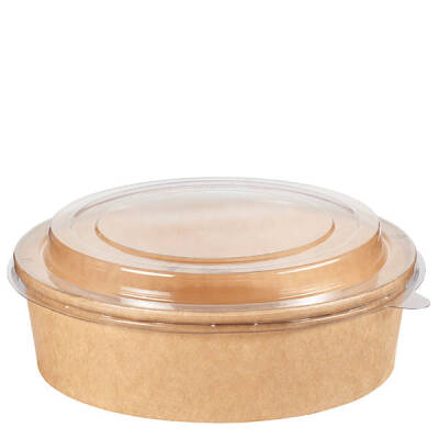 Orego Kraft Karton Salata Kasesi 900cc - 2