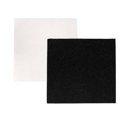 Airlaid Kumaş Dokulu Kare Beyaz Peçete 20x20cm - 2