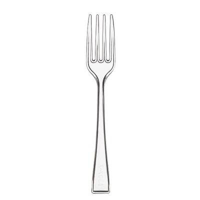 Mini Kokteyl Çatalı Şeffaf 9,5cm - 1