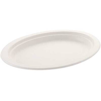 Oval Ekolojik Karton Tabak - 1