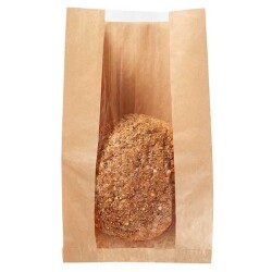 Pencereli Kraft Kese Kağıdı 25x40x6 cm - KullanatPazarı