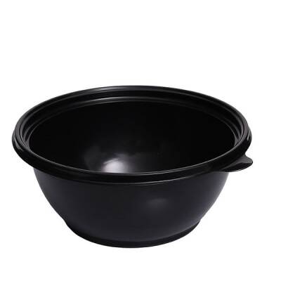 Policap 1000 gr Siyah Yemek Kabı (Sıcağa Dayanıklı) - 1