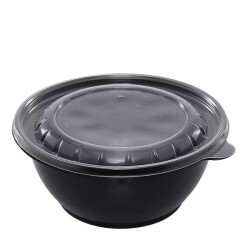 Policap 1000 gr Siyah Yemek Kabı (Sıcağa Dayanıklı) - 2